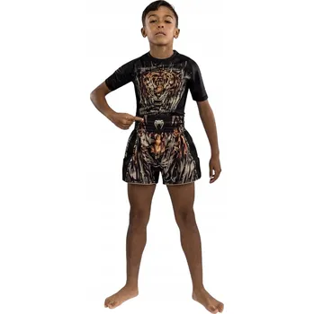 Kraťasy na muay thai pro děti venum Tiger 12 ČERNÉ
