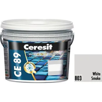 Spárovací hmota Ceresit CE89 Spárovací hmota UltraEpoxy Premium, 2,5 kg, White smoke (TRGR2)