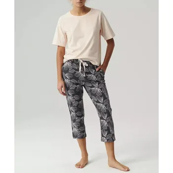 Pánské pyžamo Pyžamo Atlantic NLP-488 kr/r S-2XL práškový grafit S