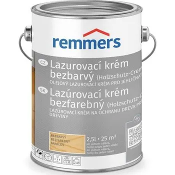 barva a nátěr na dřevo Lazura Remmers HK-Lasur krém bezbarvý – 2,5 l
