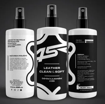 Motokosmetika 4SR LEATHER CLEAN&SOFT čištění a zjemnění kůže