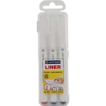 omalovánky Liner CENTROPEN 2811 - sada 3ks, 0,3 mm
