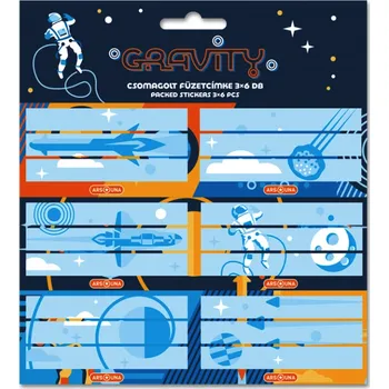 desky na sešit Ars Una Jmenovky na sešity Gravity