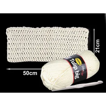 Příze Pletací příze Tulip big 100 g - 17 (41012) béžová