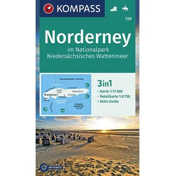 Kompass Norderney 1:17,5 t. +