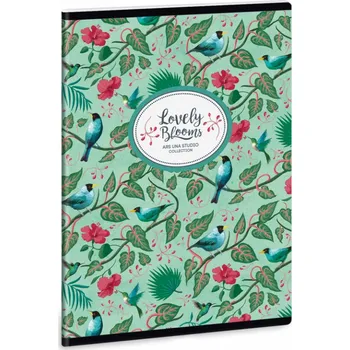 Sešit ARS UNA Sešit 545 - Ptáci A5 čtverečkovaný