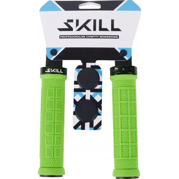 grip Gripy na řidítka Skill Ergo Tour 130mm zelené