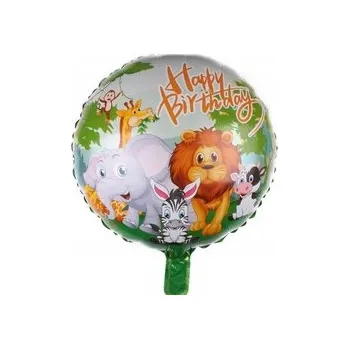 Balónek Fóliový balónek Happy Birthday 18" (45 cm)