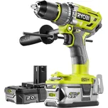 RYOBI Aku vrtací šroubovák 12V R18PD7-252S, 5.0Ah+2.0Ah