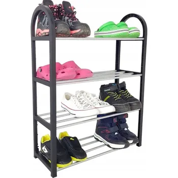 Botník Decortrend 40 x 56 x 19 cm černá