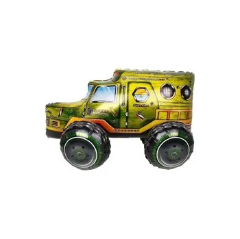 Balónek Fóliový Balónek Stojící 3D Vojenské Auto (60 cm)