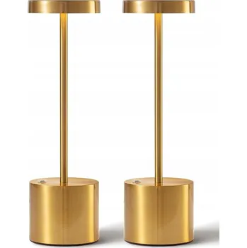 Lampička Stolní lampa Visdanfo moderní zlatá 5 W