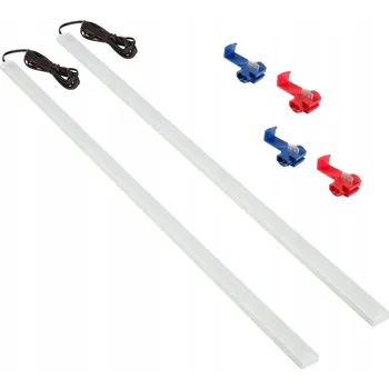 Osvětlení interiéru vozidel LED OSVĚTLENÍ DO AUTA, DO KABINY, DO NÁKLADOVÉHO PROSTORU DODÁVKY 2x100CM 12V