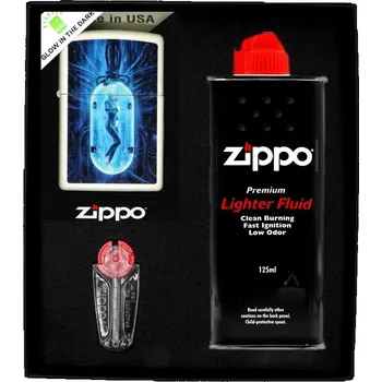 Zapalovač Kovový benzínový Zapalovač Zippo