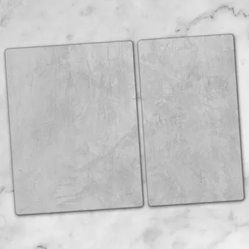 Obraz Kuchyňské Multifunkční Dekorativní Skleněné Desky Vzhled Betonu 40x52 a 30x52