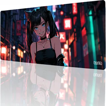 VELKÁ PODLOŽKA POD MYŠ Neko Yumi 90x40 TILT Protiskluzová XL Herní