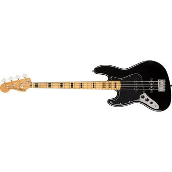Baskytara Fender Squier Classic Vibe 70s Jazz Bass LH MFB BK + prodloužená záruka 3 roky