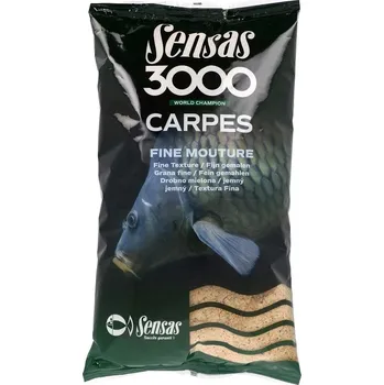 Návnadová surovina Sensas Krmení 3000 Carpes Fine Mouture (kapr jemný) 3kg
