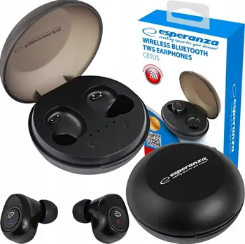 Sluchátka ESPERANZA SLUCHÁTKA DO UŠÍ BLUETOOTH TWS CETUS