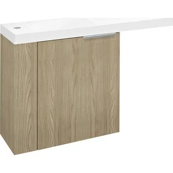 Nábytek Sapho Latus VI Skříňka umyvadlová 50 cm, levá, jilm bardini LT615-1313