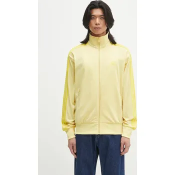Pánská mikina Mikina adidas Originals Firebird pánská, žlutá barva, s aplikací, JP2546, L, 10X