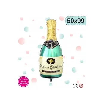 Balónek Foliový balónek Šampaňské (50 cm * 99 Cm)