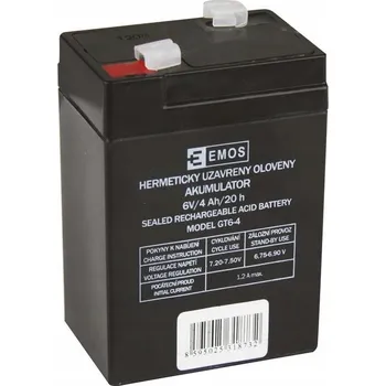 IP kamera AGM Akumulátor 6V 4Ah faston 4,7 Emos
