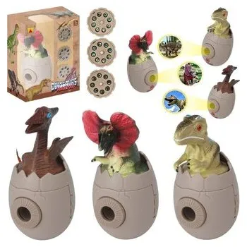 Figurka Dinozaury w jajku projektor MIX