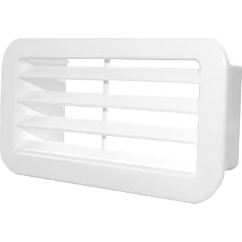 Větrací mřížka Ventilační mřížka Ventilační Dospel bílá