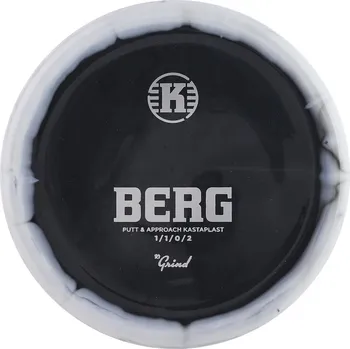 Disc golf BERG - K1 Grind (Kastaplast) - stabilní discgolf putter Barva: Černá 173-175g