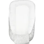 ENIE BABY hnízdečko do postýlky Little Purple Flowers/ White