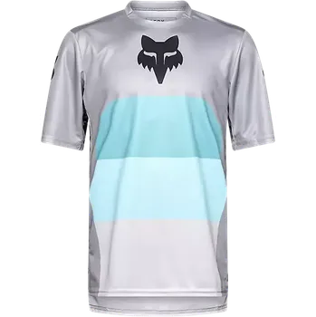 cyklistický dres Fox Ranger Jersey Grid - Steel grey - XL - 2025