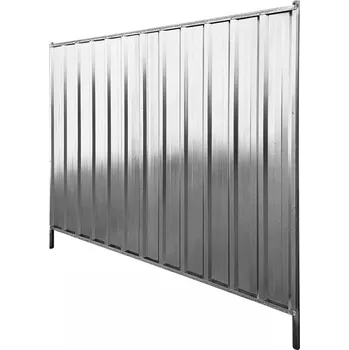Plot Mobilní panel PILECKÝ trapézový plech pozinkovaný 2310 x 2025 mm
