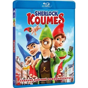 Blu-ray film Gnomeo i Julia. Tajemnica zaginionych krasnali Blu-ray disk