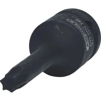 Gola hlavice KS Tools Silový nástrčný ořech s bitem 1/2", profil Torx, dlouhý, T45 911.0917