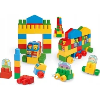 ostatní stavebnice Stavebnice Wader Middle Blocks 240 dílků