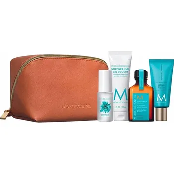 Kosmetická sada Moroccanoil Cestovní Sada pro Péči o Tělo + Kosmetická Taštička DÁREK!