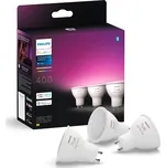 Philips HUE Hue WACA sada 3x žárovka LED GU10 4,2W 400lm 2000-6500K RGB CRI80 IP20