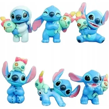 Figurka Sada Mini Figurek 6 Kusů Figurky Lilo & Stitch STITCH FIGURKA