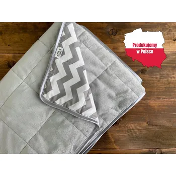 deka Zátěžová deka Eliks 140 cm x 200 cm šedá