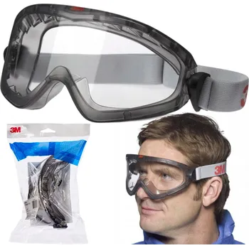 ochranné brýle Ochranné brýle 3M 2890 s ventilací, lehké, proti stříkající kapalině, pro práci