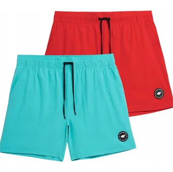 Pánské kraťasy 4F pánské koupací šortky Boardshorty 2P--SS-4FWSS24UBDSM123 velikost L