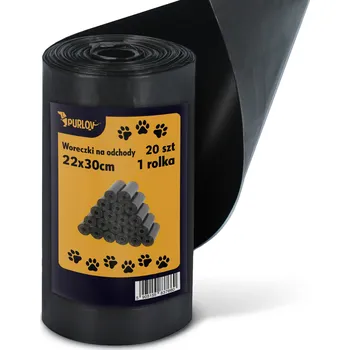 sáček na exkrement Sáčky na psí exkrementy Purlov 20 ks