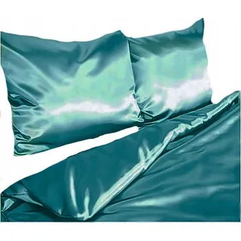 Povlečení Saténové Povlečení 160 MOKER Tyrkysové