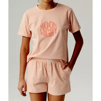 Pánské pyžamo Pyžamo Atlantic NLP-487 kr/r S-XL limetka S