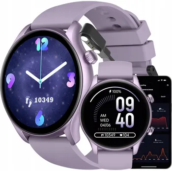 Hodinky Chytré Hodinky Zeblaze Beyond fialové