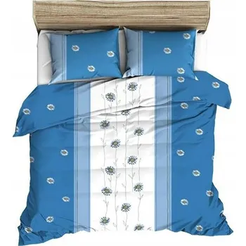 Povlečení Krepové povlečení 125/1 modré 5291 180x200 KARO