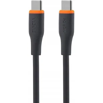 Datový kabel Kabel VIDVIE USB - USB 3.1 typ C 1 m černý
