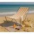 Zahradní lehátko Textilomanie Sand skládací plážové lehátko