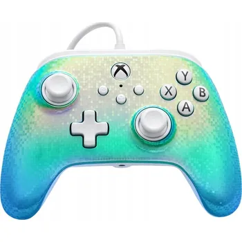 Gamepad Drátový ovladač PowerA Advantage pro Xbox Series XS a Xbox One pro PC s Disco Ball.